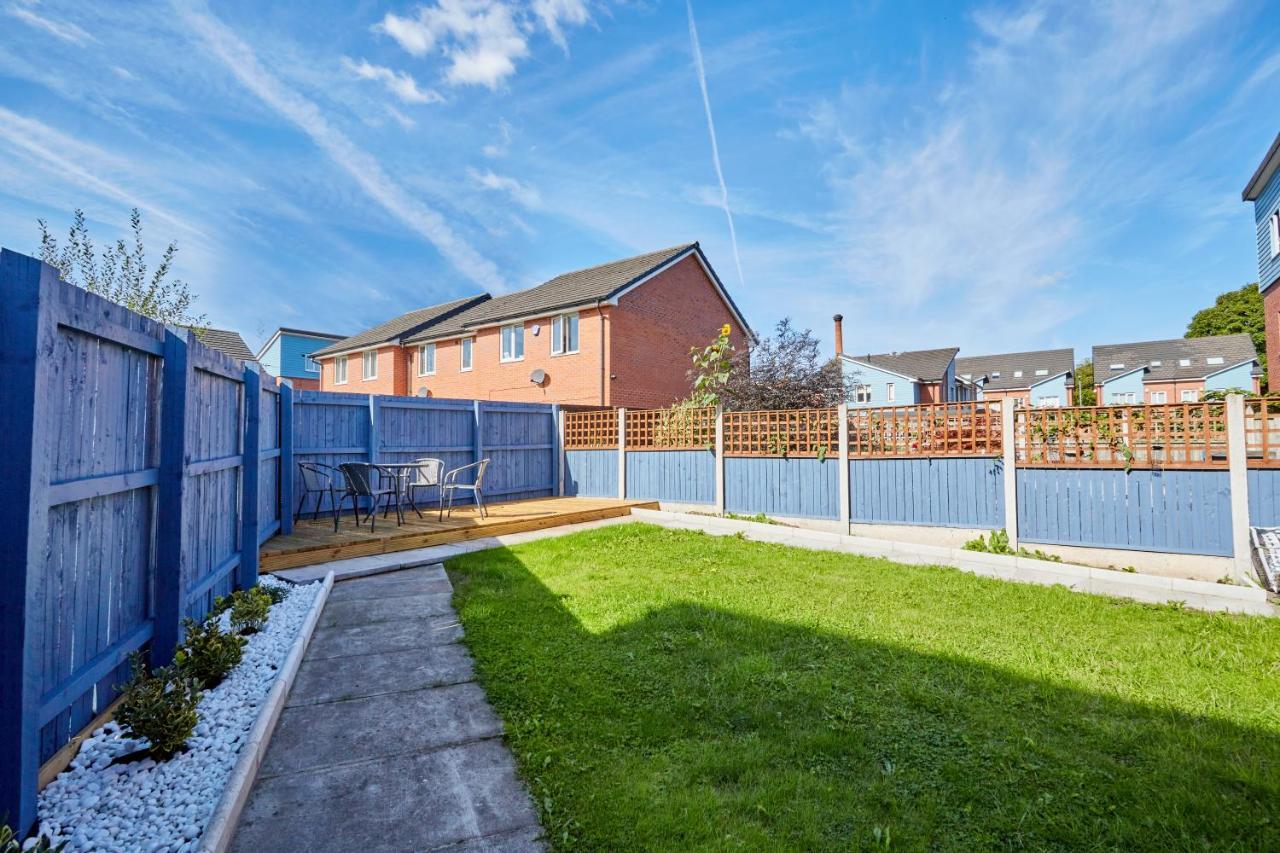Cosy,Modern And Relaxing 3 Bedroom House With Parking Manchester Exterior foto